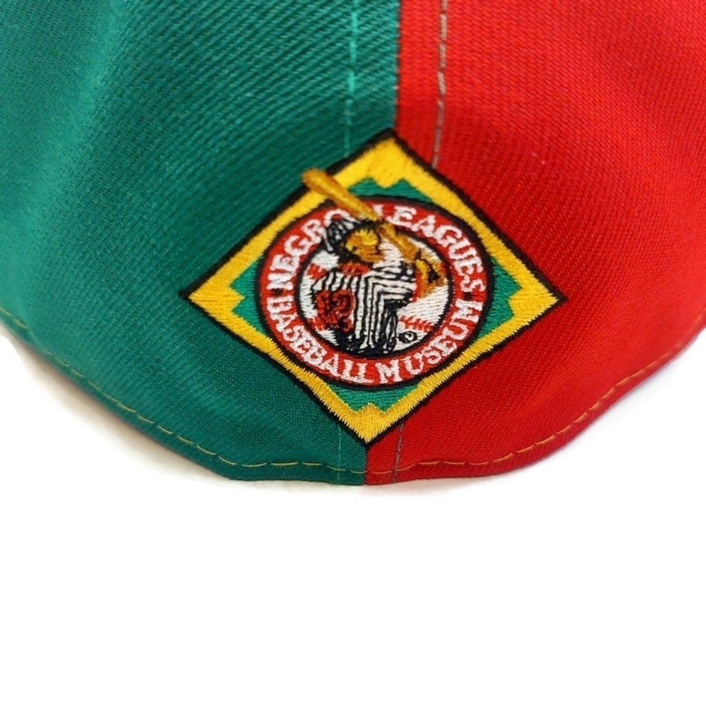 59Fifty New Era Birmingham Black Barons Just Caps Negro League Fitted Sz 7 3/4 - Picture 4 of 7